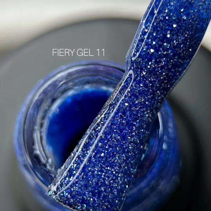 SAGA Professional Gel lak Fiery Gel 11, 9 ml