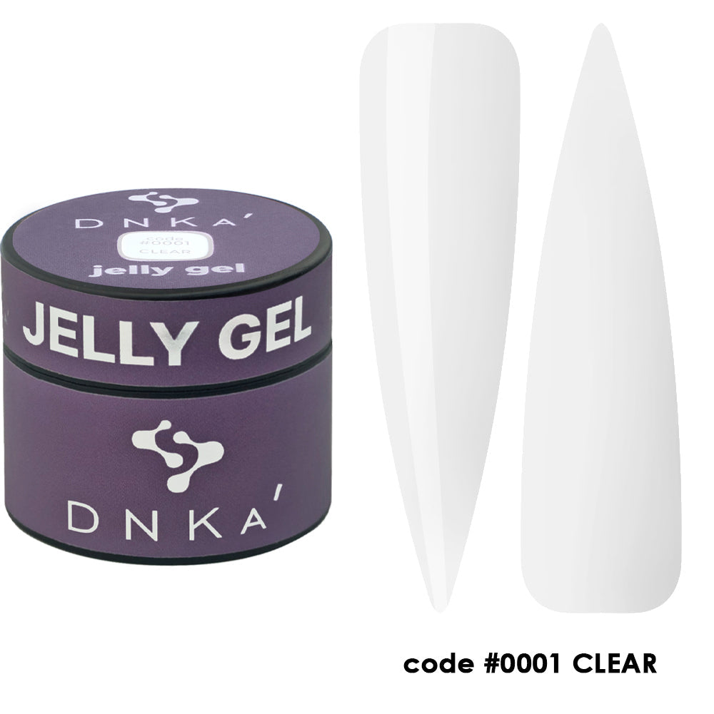 DNKa' Jelly gel #0001 Clear, průhledný