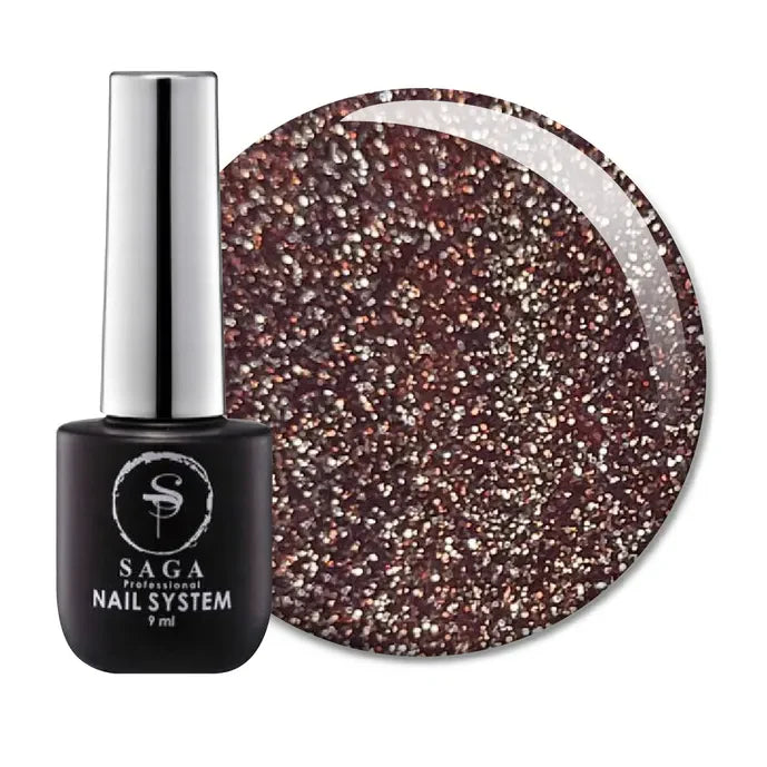 SAGA Professional Gel lak Fiery Gel 21, 9 ml