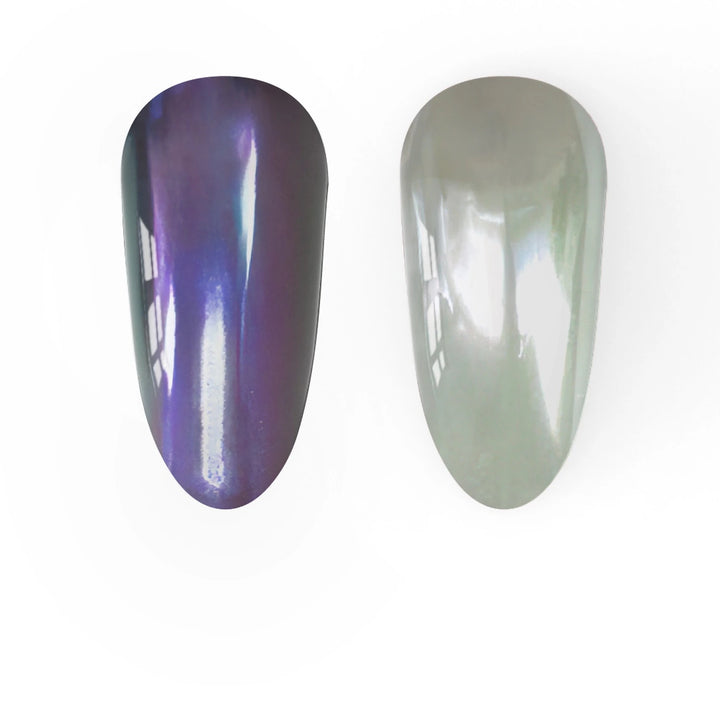 LUNAmoon Afrodita Sada nail powder prášků, 6 ks
