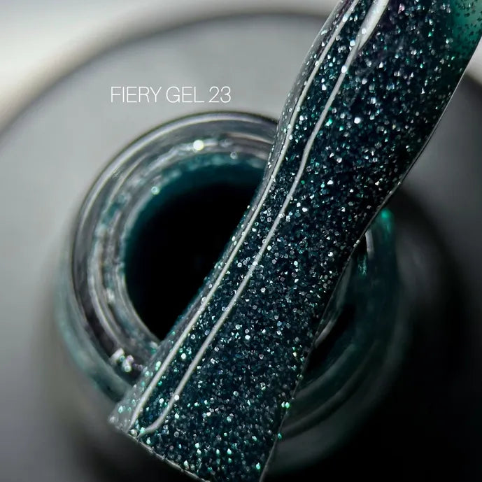 SAGA Professional Gel lak Fiery Gel 23, 9 ml