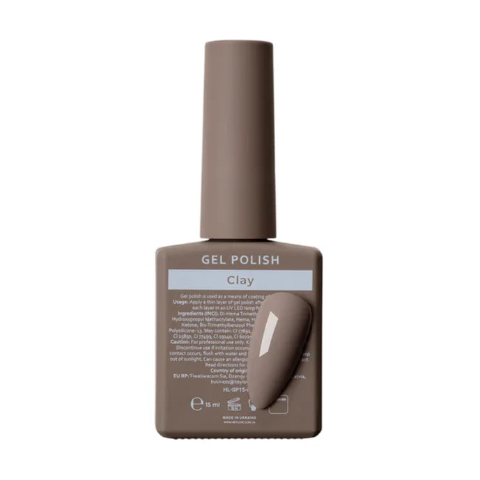 HEYLOVE Gel lak CLAY, 15 ml