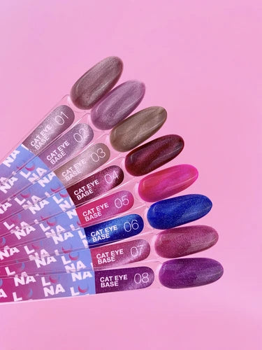 LUNA Cat Eye báze 04, 13 ml, červená