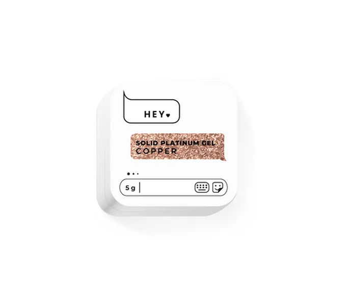 HEYLOVE Solid Platinum Gel MEDENÝ, 5 g