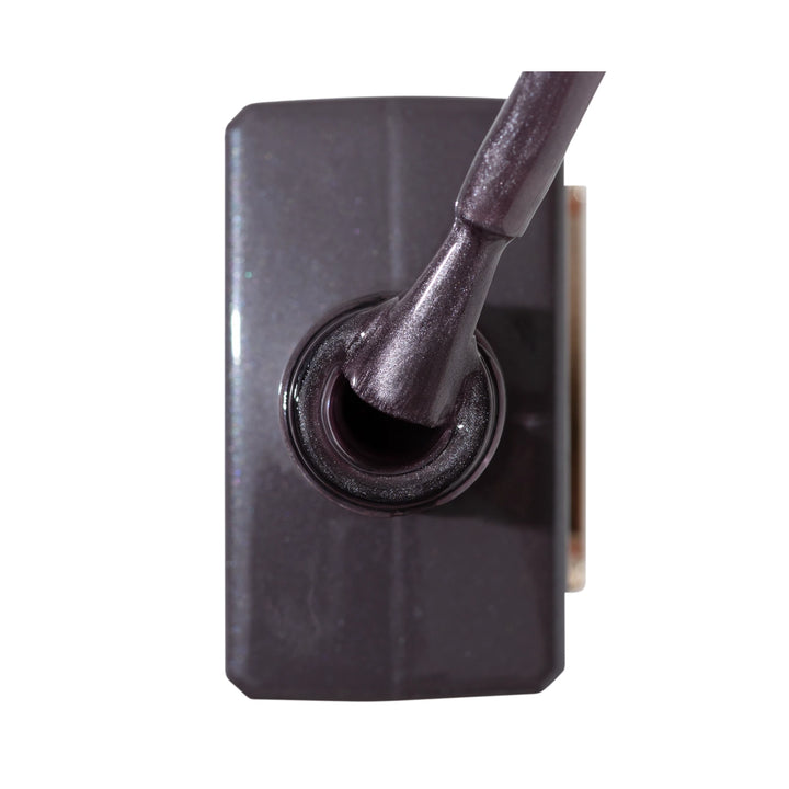 HEYLOVE Cat Eye Gel lak DEVON, 15 ml, šedo-lilková