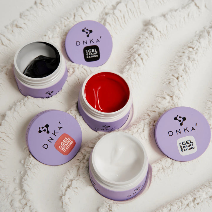 DNKa’ Gelová barva Ethno bílá, 5 ml