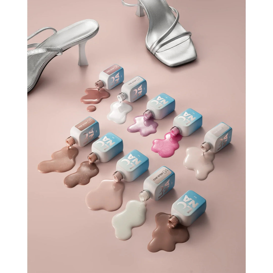 LUNA One Step Gel lak na pedikúru 01, 8 ml – fotka 4