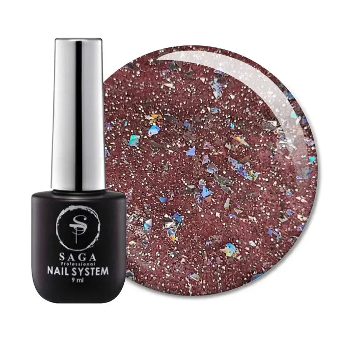 SAGA Professional Gel lak Fiery Gel 31, 9 ml