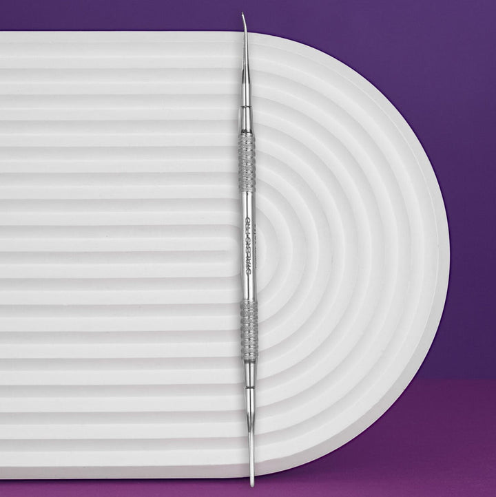 Pedikúrní pilník na nehty Staleks EXPERT 60 TYPE 3 (rovný pilník a pilník se zahnutým koncem)