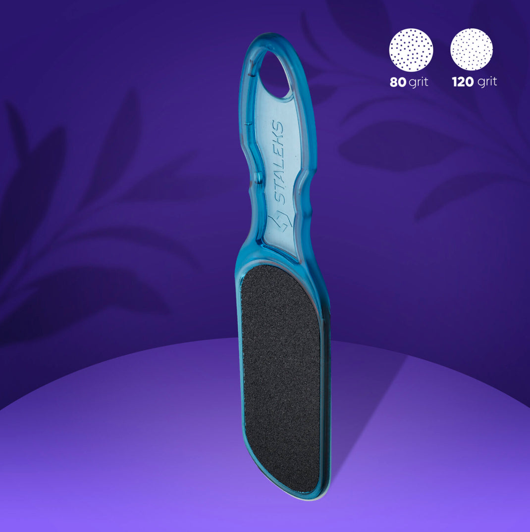 Plastová pedikúrní rašple CLASSIC 10 TYPE 2 80/120 grit AC 10/2