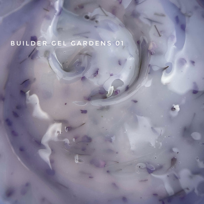 TOUCH Stavební gel Gardens 01, 15 ml, mléčný