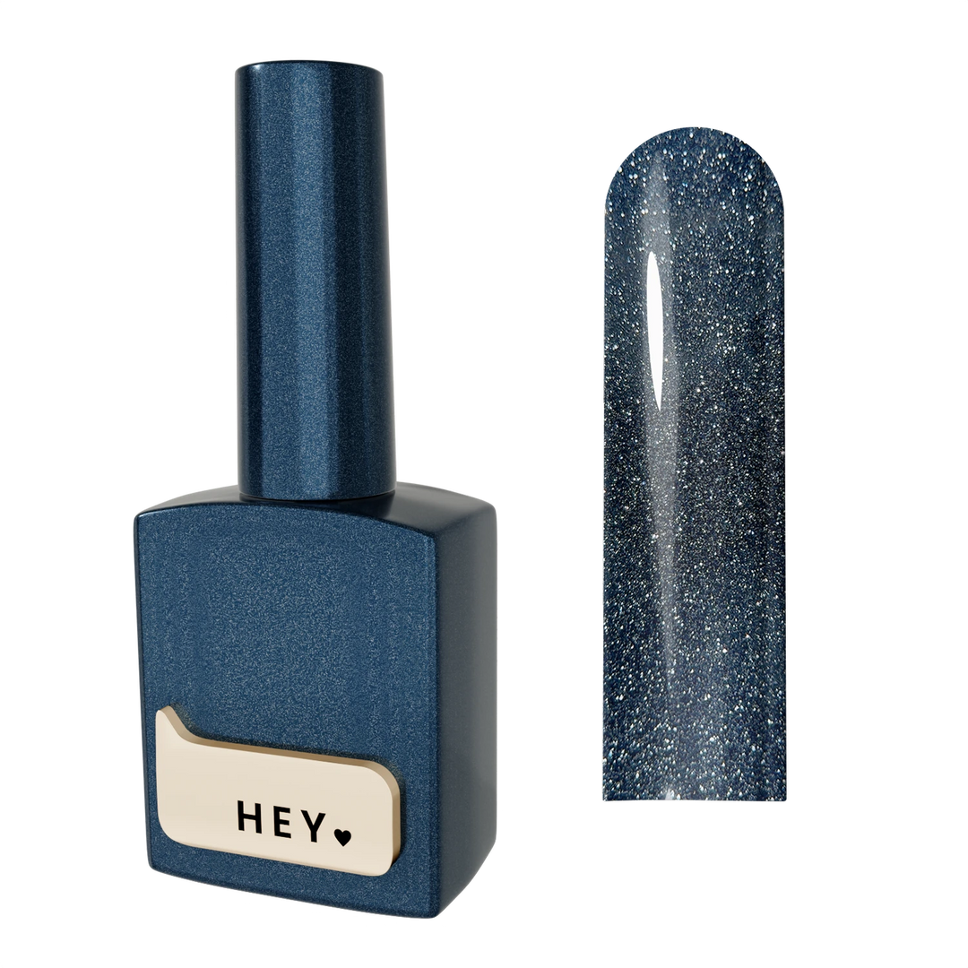 HEYLOVE Reflexní Gel lak Gentle, 15 ml, tmavěmodrá