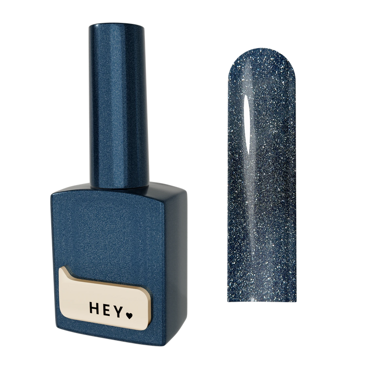 HEYLOVE Reflexní Gel lak Gentle, 15 ml, tmavěmodrá