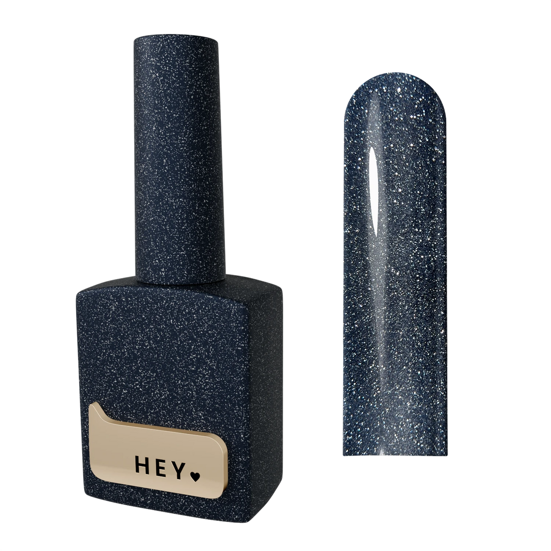 HEYLOVE Reflexní Gel lak Daring, 15 ml, tmavě modrá
