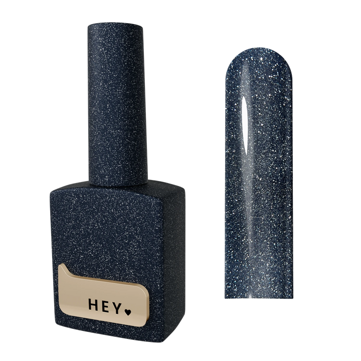 HEYLOVE Reflexní Gel lak Daring, 15 ml, tmavě modrá