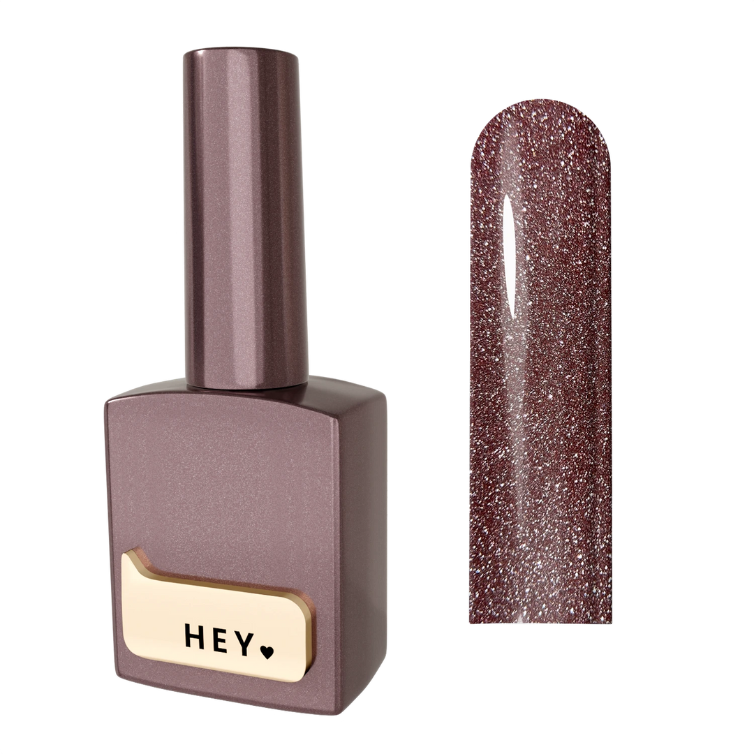 HEYLOVE Reflexní Gel lak Graceful, 15 ml, prašně fialová