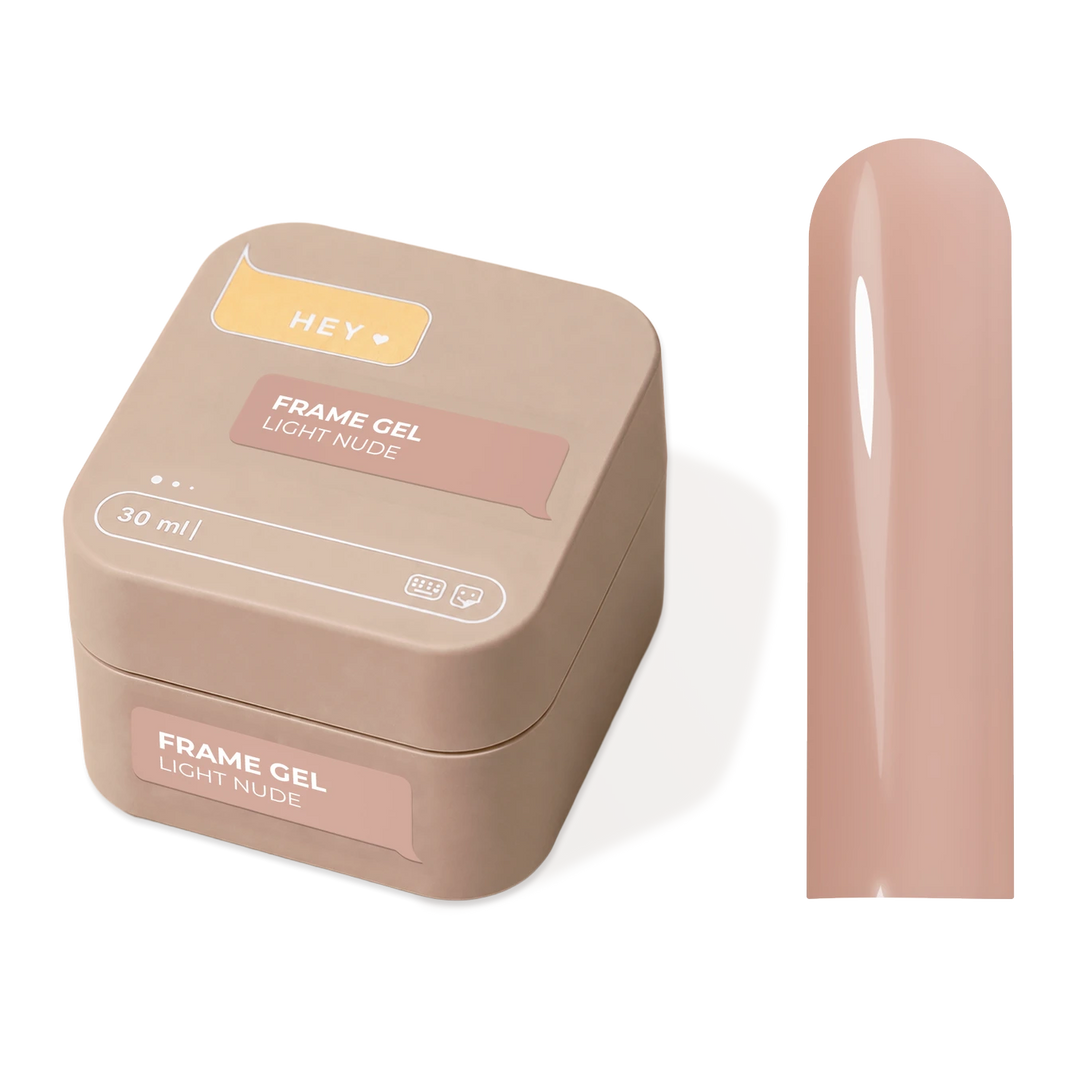 HEYLOVE Frame stavební gel LIGHT NUDE, 30 ml (v kelímku)