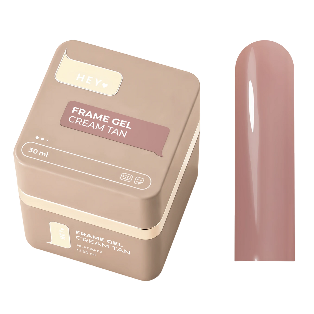 HEYLOVE Frame Будівельний гель з помпою CREAM TAN, 30 мл, класичний нюд
