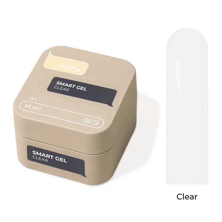 HEYLOVE Smart stavební gel “Clear”, 30 ml