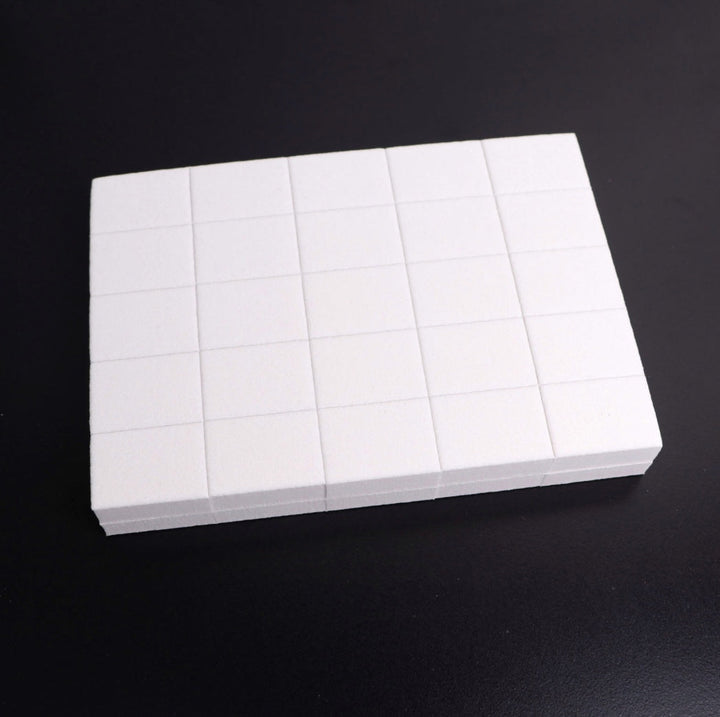 Sada brusných bloků 32 × 25 × 12 mm, bílá 120/120 pro Komilfo (50 ks v balení)