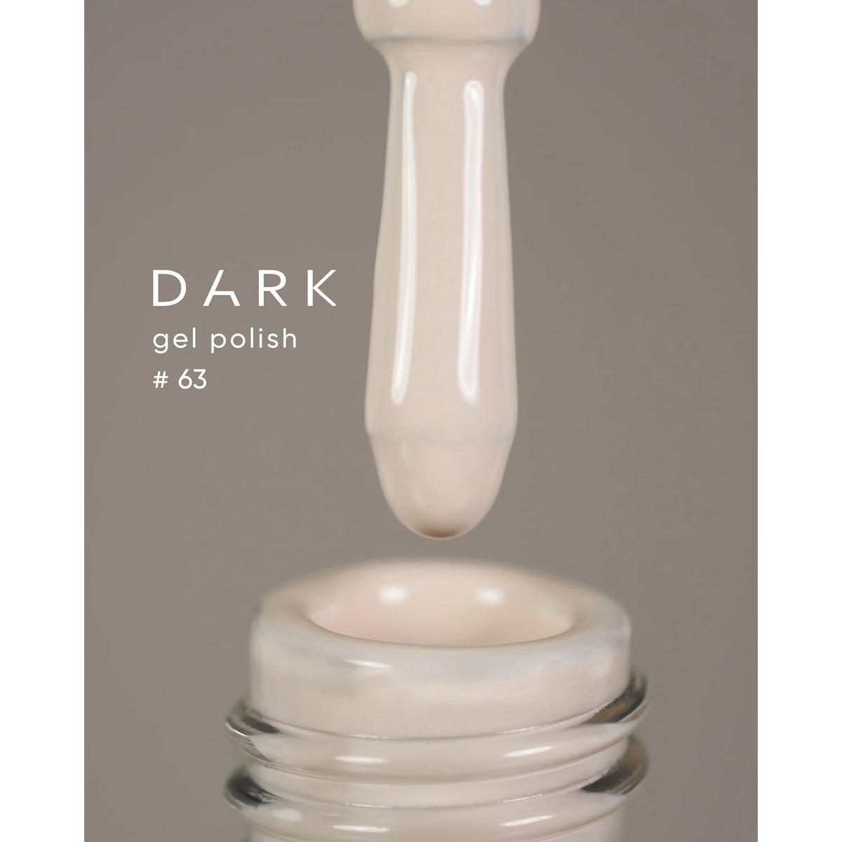 DARK Gel lak 63, 6 ml