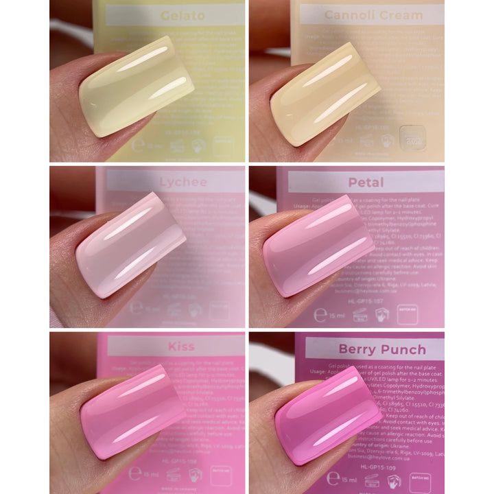 HEYLOVE Gel lak Petal, 15 ml