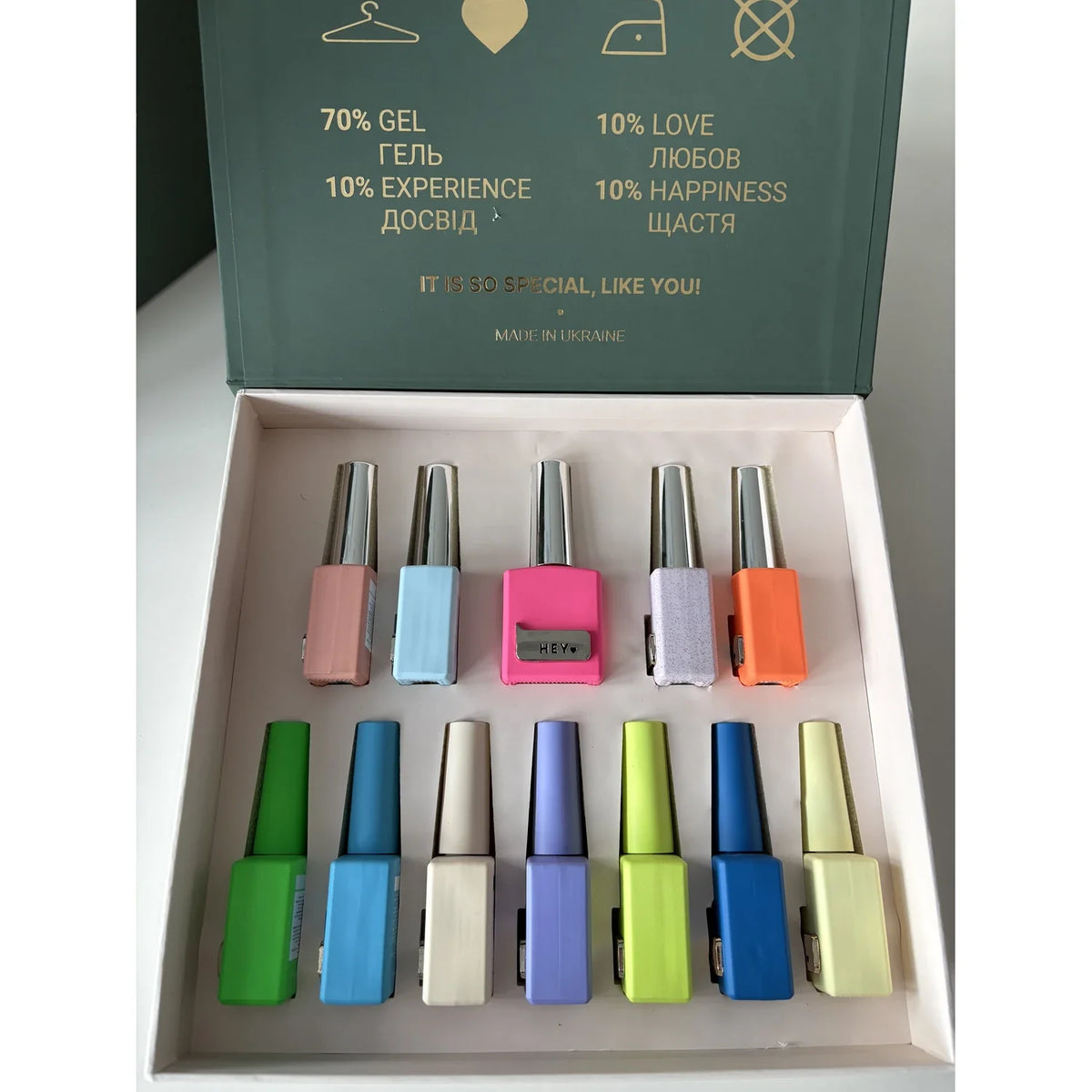 HEYLOVE Manikúrní box 2, 12 ks
