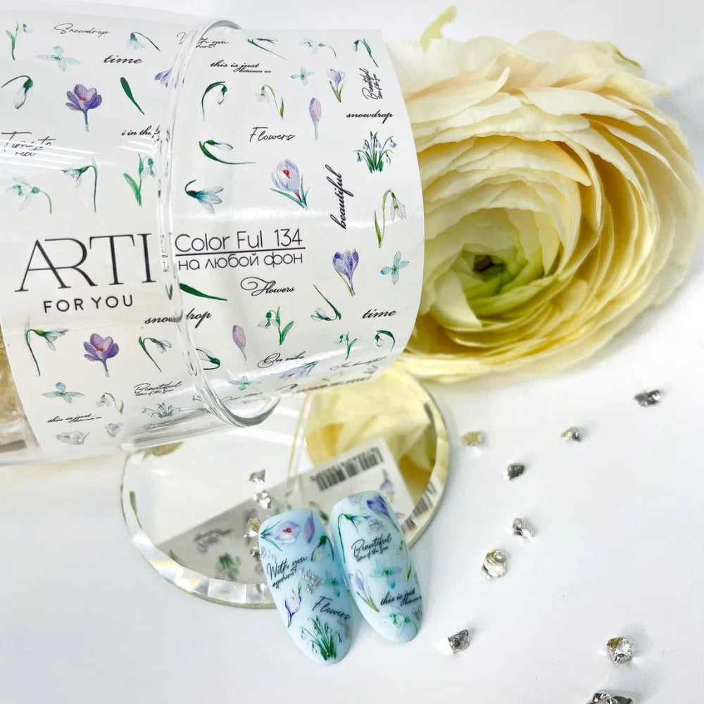 Samolepky na nehty – Arti For You 134