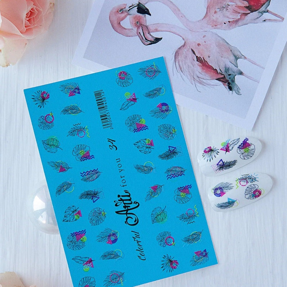 Samolepky na nehty – Arti For You 34