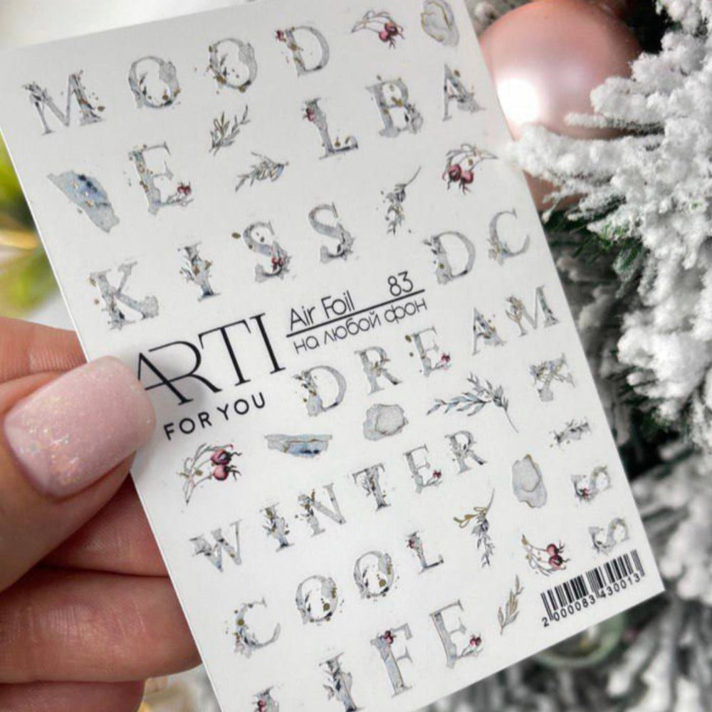 Samolepky na nehty – Arti For You Air Foil 83