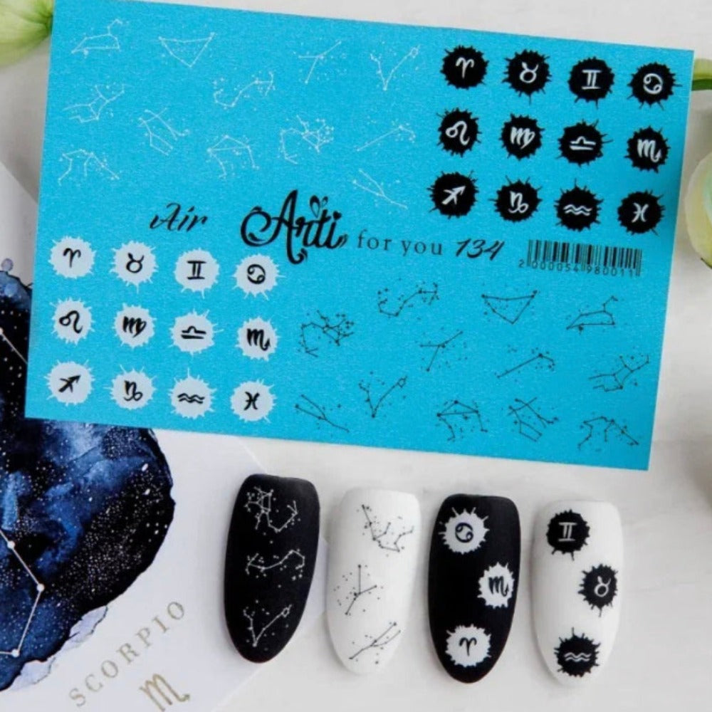 Samolepky na nehty – Arti For You 134 Colorful