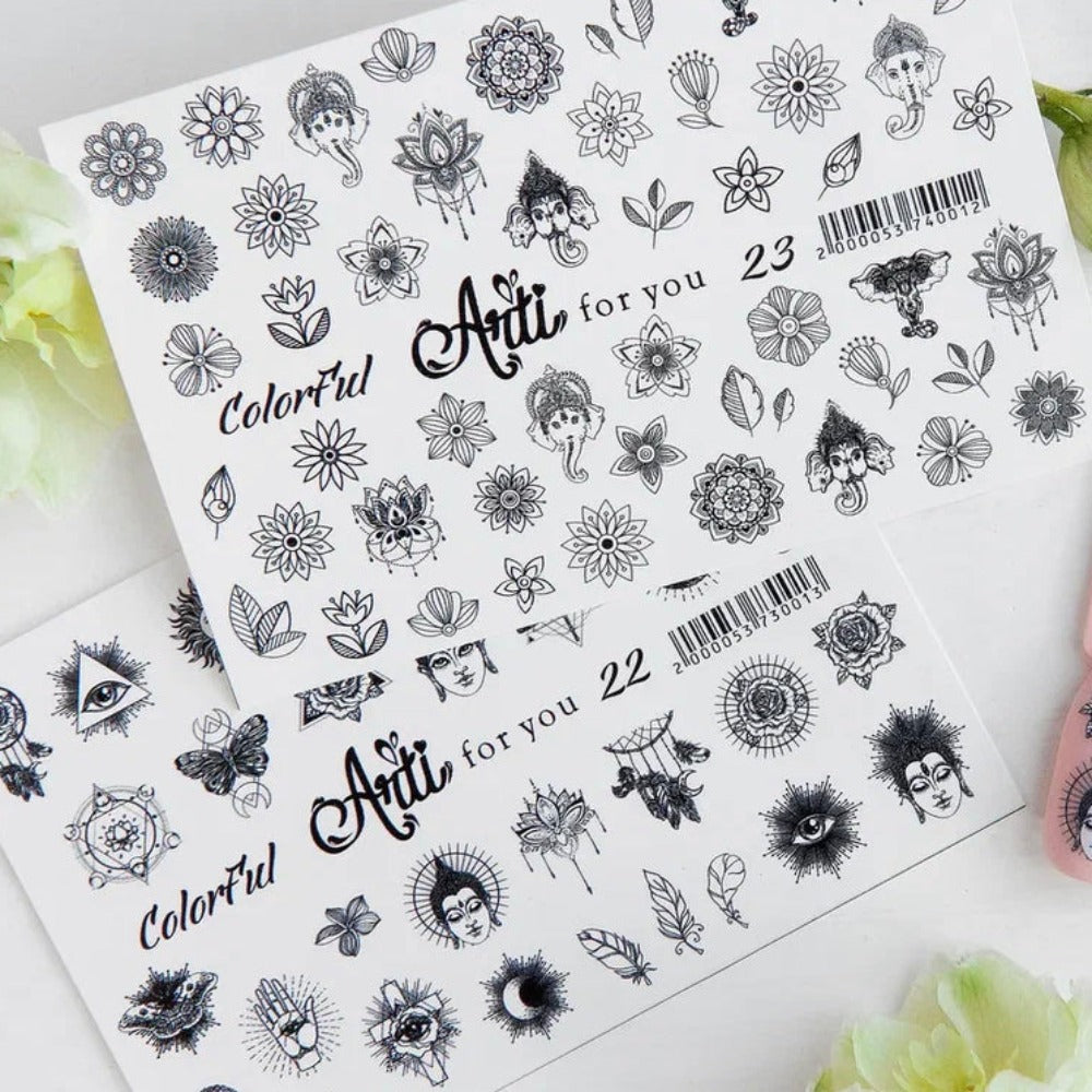 Samolepky na nehty – Arti For You 23