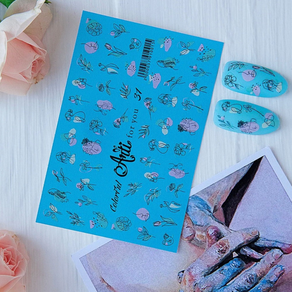 Samolepky na nehty – Arti For You 31