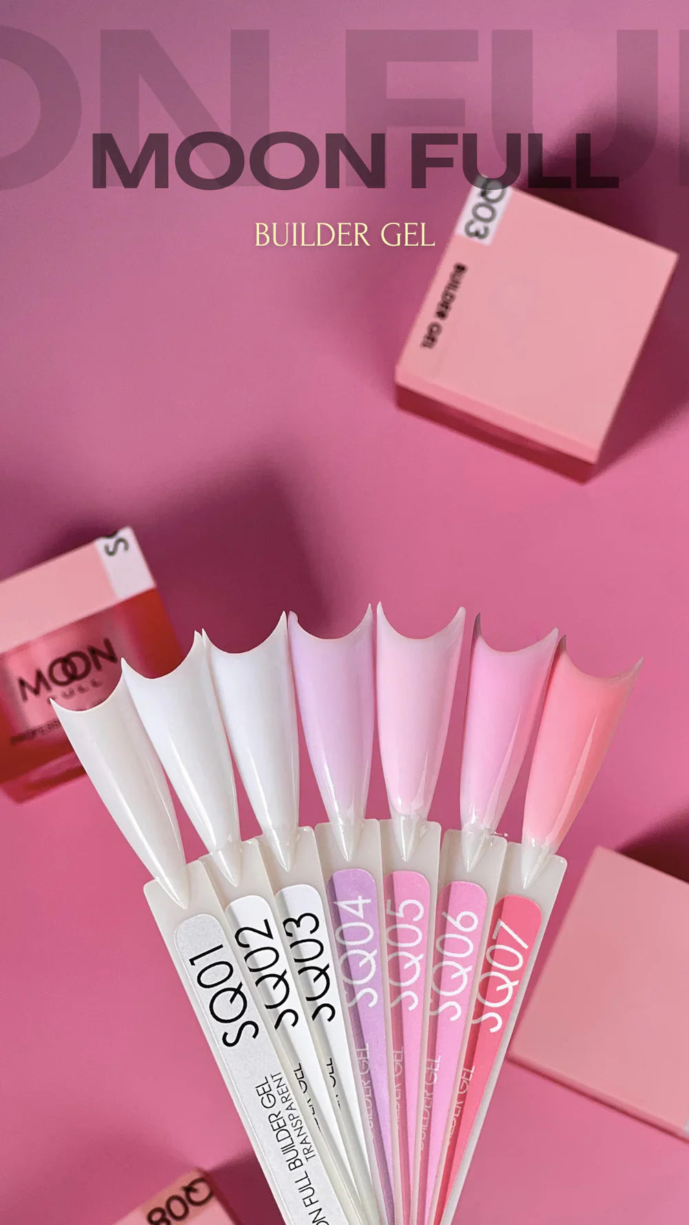 Moon Full Stavební gel №SQ06, 30 ml