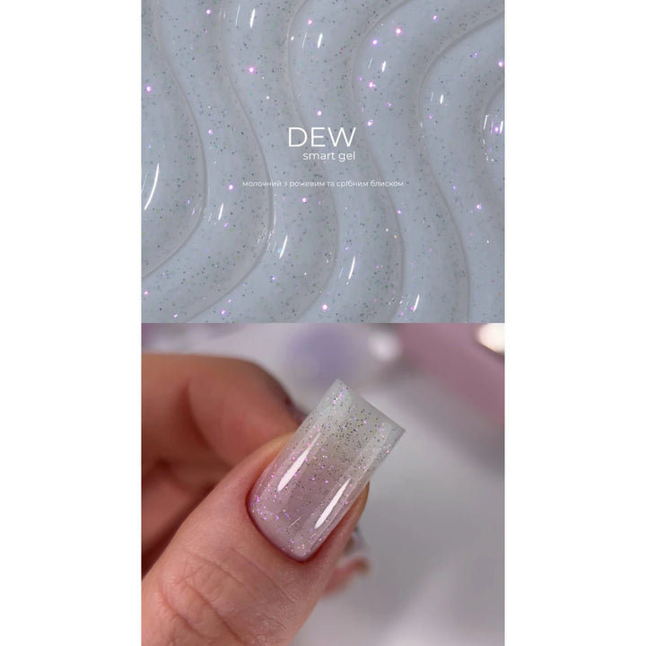 HEYLOVE Smart stavební gel „Dew“, 15 ml