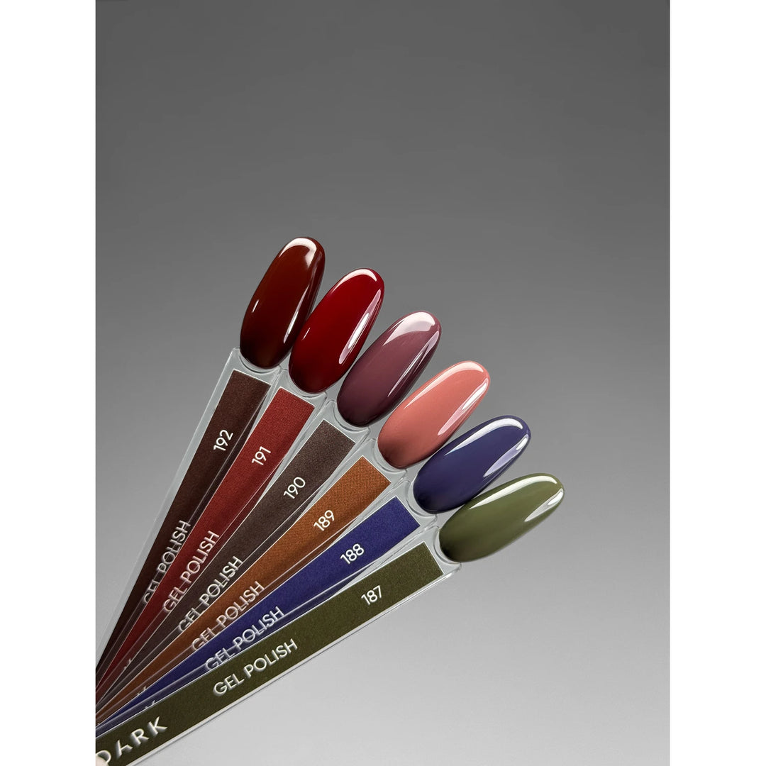 DARK Gel lak 187, 10 ml