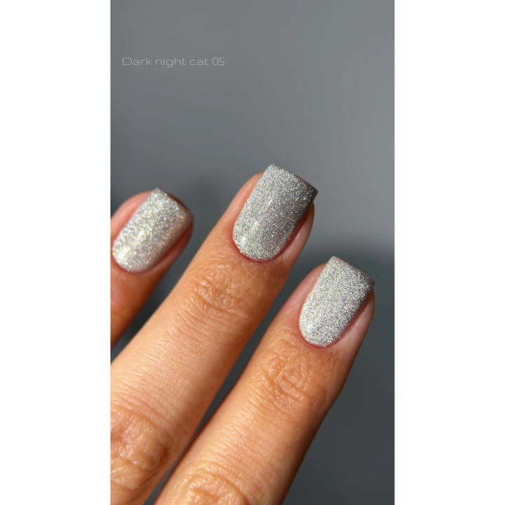 DARK Gel lak Night Cat 05, 10 ml – fotka 3