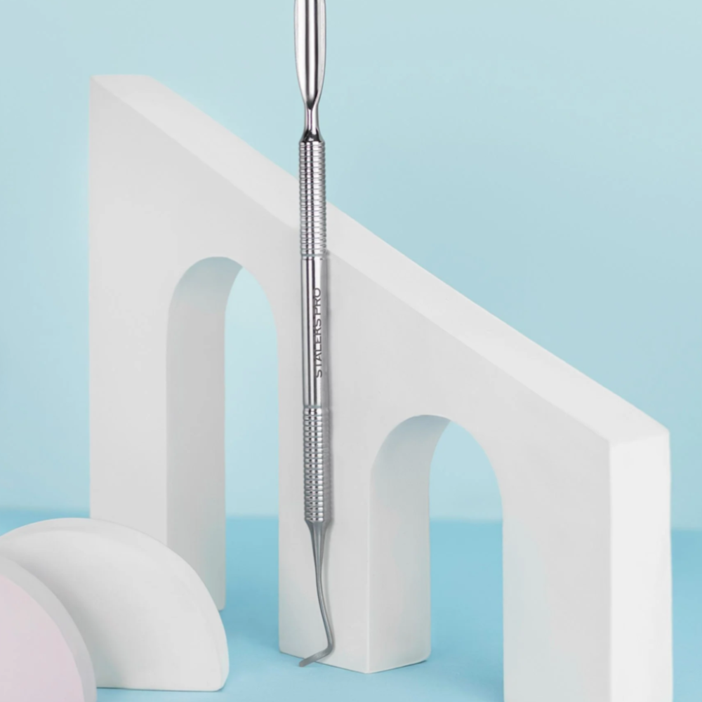 Pedikérní kyreta Staleks PODO 20 TYPE 1 (Kyreta + zaoblený zatlačovač)