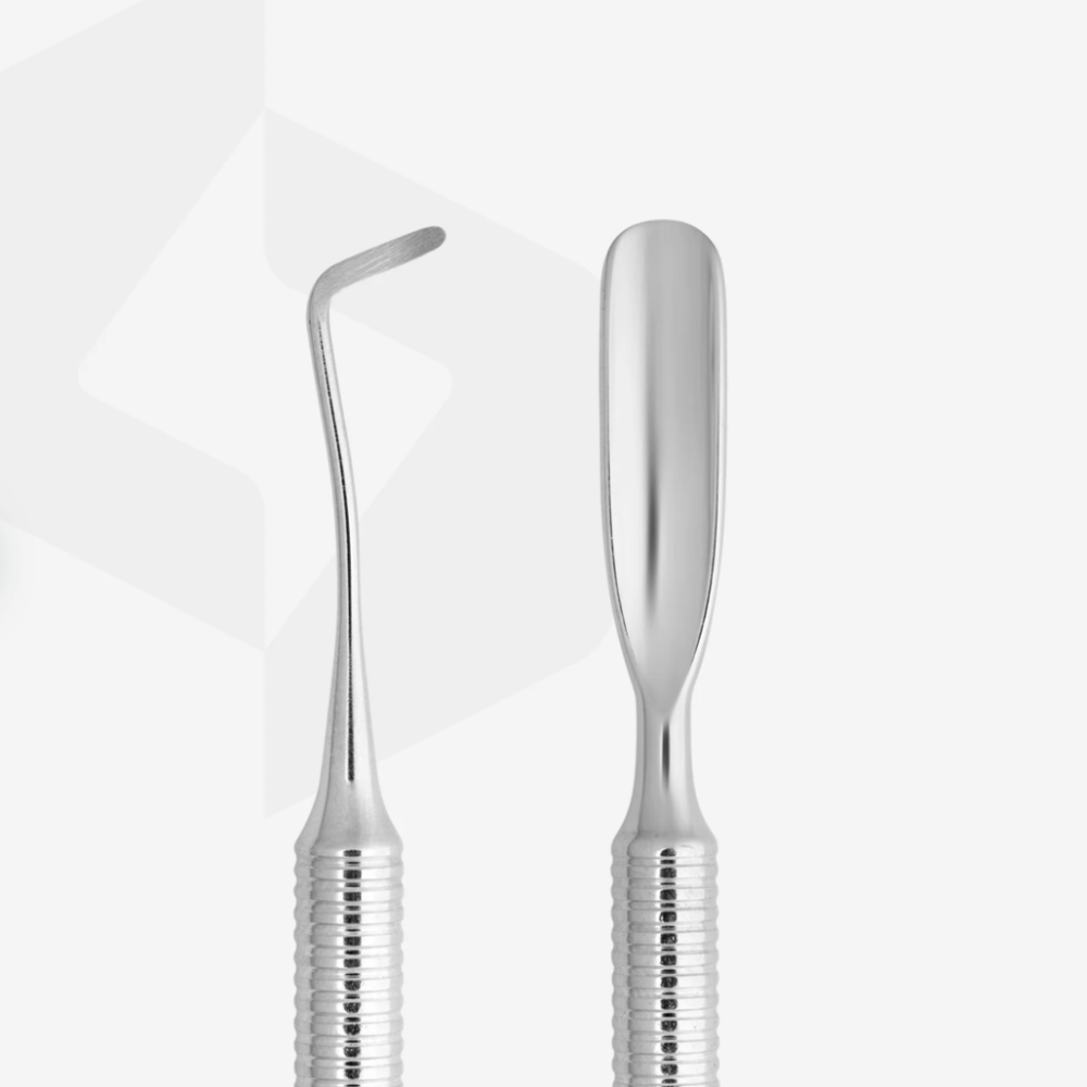 Pedikérní kyreta Staleks PODO 20 TYPE 1 (Kyreta + zaoblený zatlačovač)