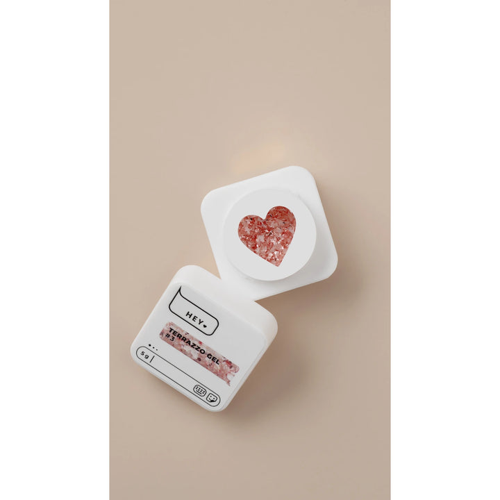 HEYLOVE Terrazo Gel 3, 5 g, růžový