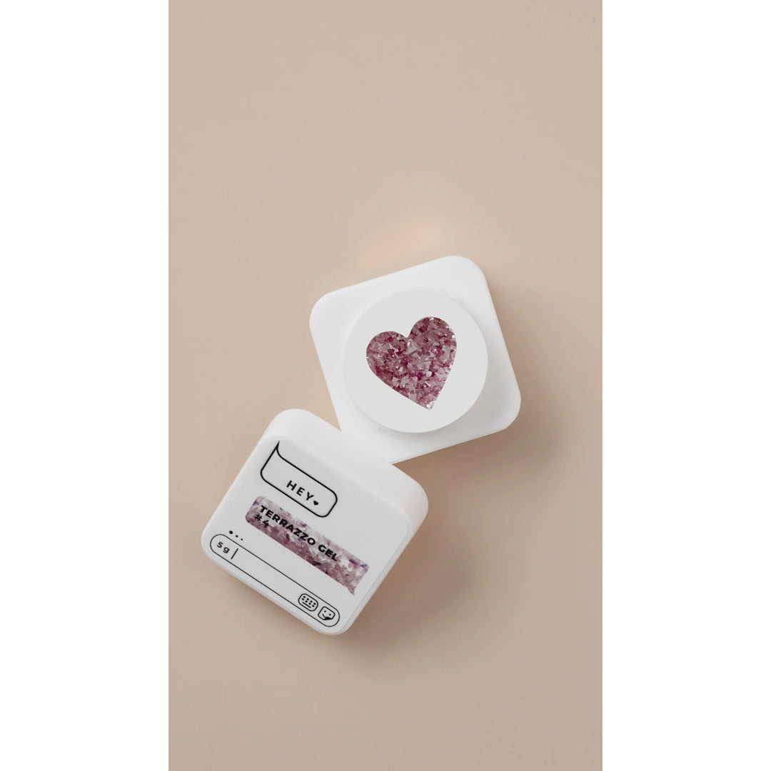 HEYLOVE Terrazo Gel 4, 5 g, fialový