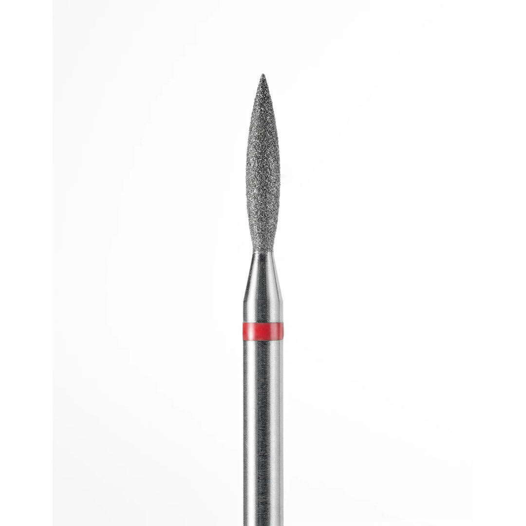 DARK Diamantová frézka Sharp Flame 2,1x10 mm (červená)