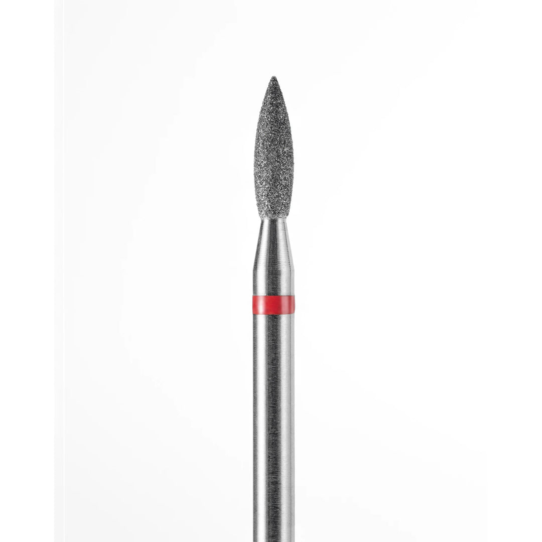 DARK Diamantová frézka Sharp Flame 2,3x8 mm (červená)