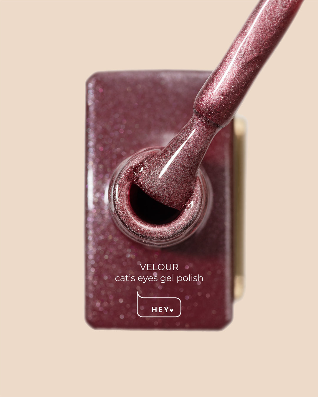 HEYLOVE Cat Eye Гель-лак VELOUR, 15 мл