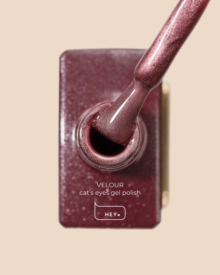 HEYLOVE Cat Eye Гель-лак VELOUR, 15 мл