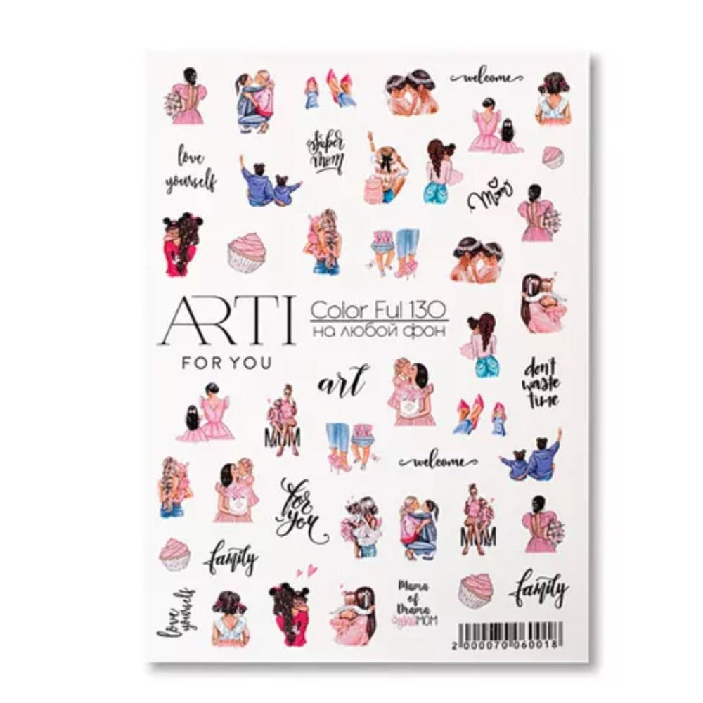 Samolepky na nehty – Arti For You 130