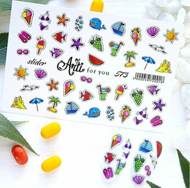 Samolepky na nehty – Arti For You 573