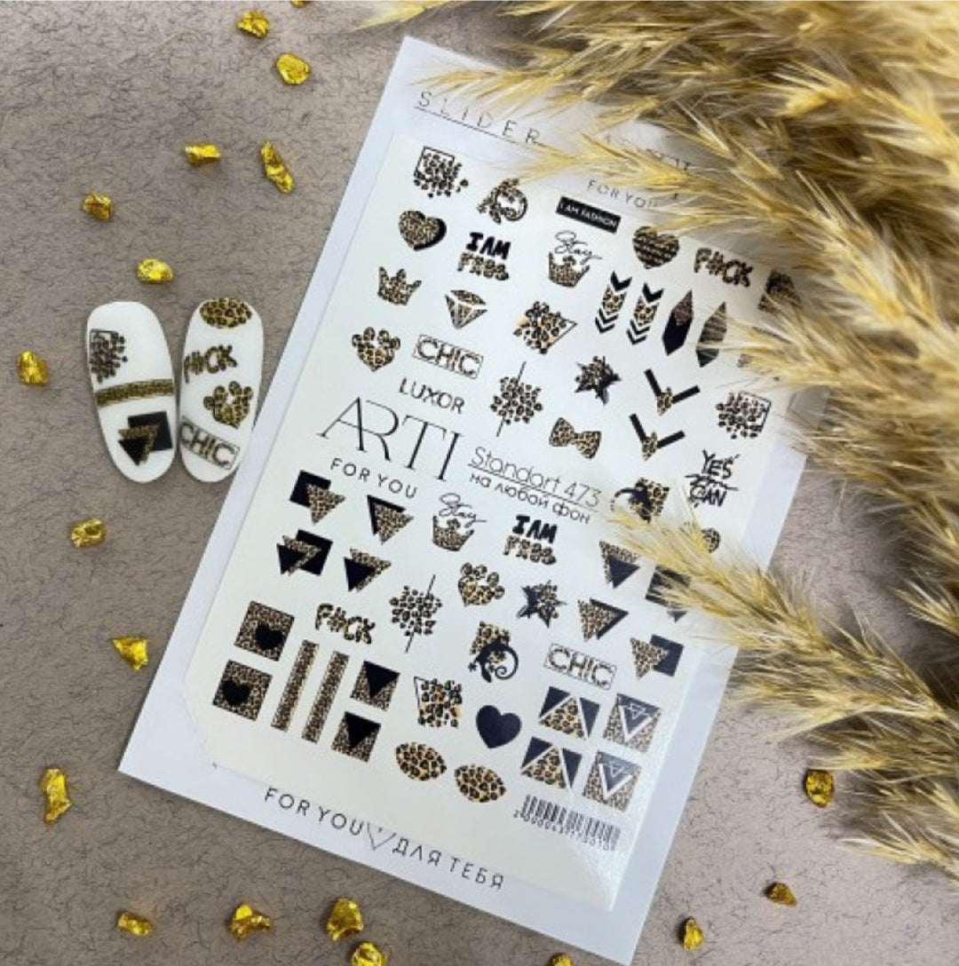 Samolepky na nehty – Arti For You 473