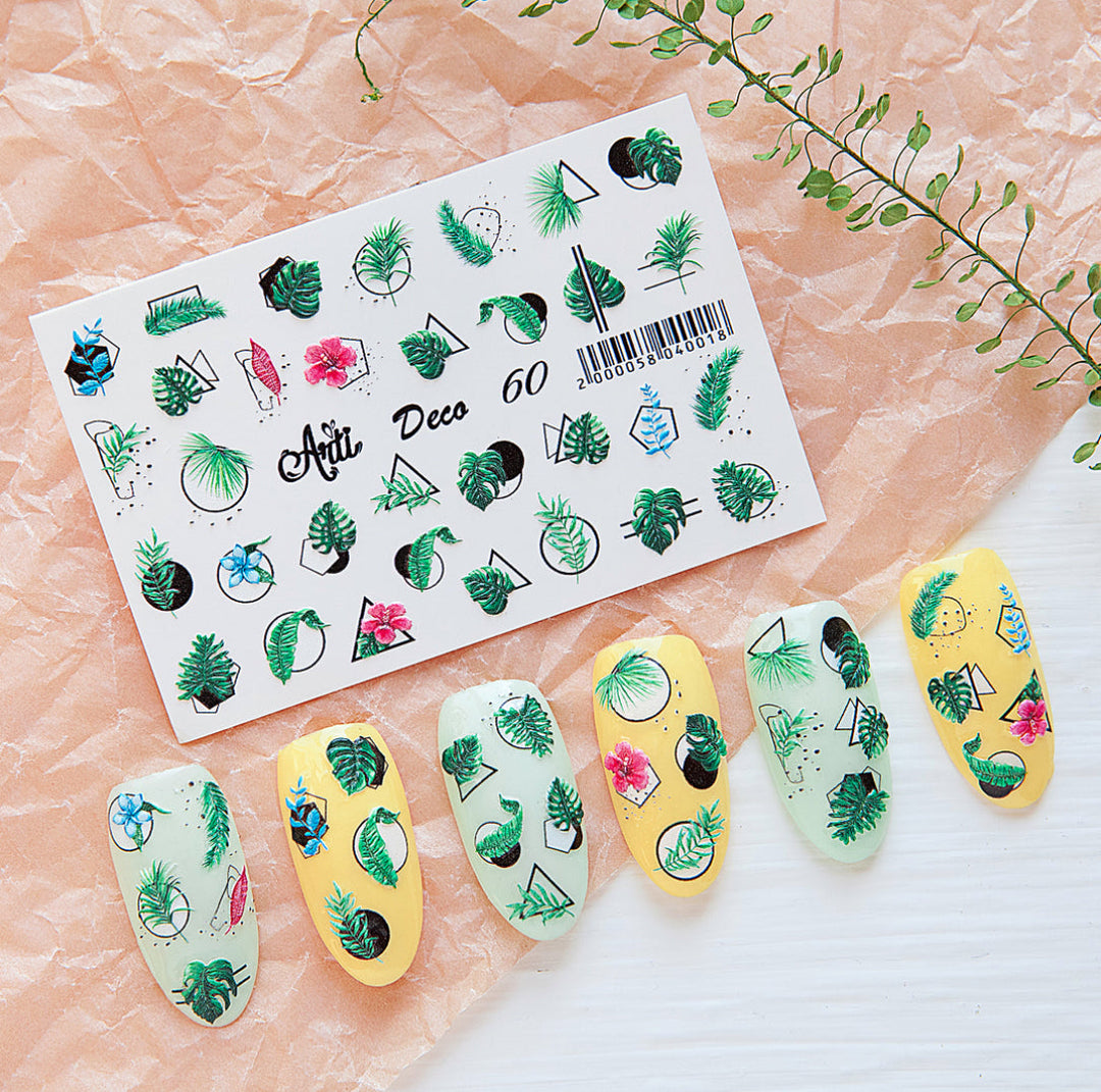 Samolepky na nehty – Arti For You Deco 3D - 60