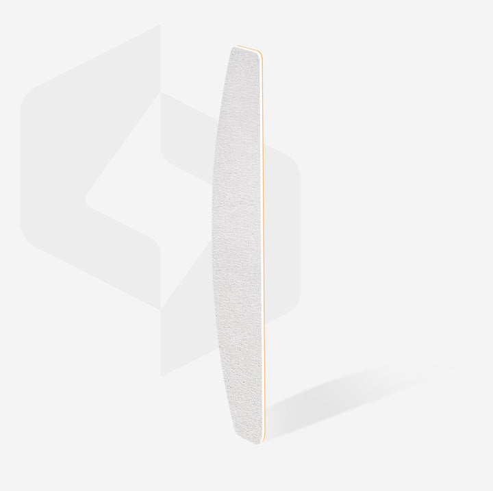 Bílé jednorázové pilníky (měkká základna) Staleks Pro Expert 40, 240 grit (30 ks) DFE-40-240w